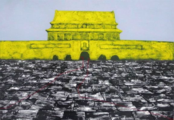 Zhang Xiaogang: Tiananmen 2007