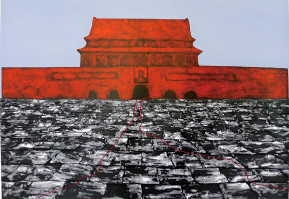 Zhang Xiaogang: Tiananmen 2007