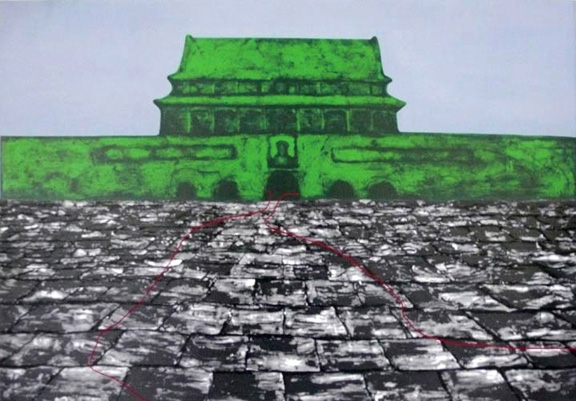 Zhang Xiaogang: Tiananmen 2007